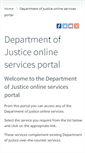 Mobile Screenshot of online.justice.vic.gov.au