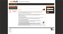 Desktop Screenshot of extranet.vic.gov.au