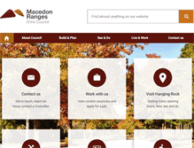 Tablet Screenshot of mrsc.vic.gov.au