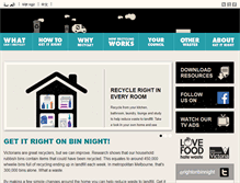 Tablet Screenshot of getitrightbinnight.vic.gov.au
