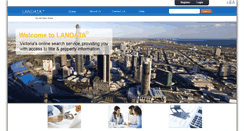 Desktop Screenshot of landata.vic.gov.au