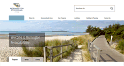 Desktop Screenshot of mornpen.vic.gov.au