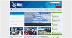 Desktop Screenshot of hume.vic.gov.au