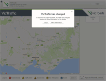 Tablet Screenshot of livetraffic.vicroads.vic.gov.au