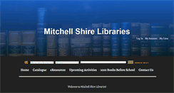 Desktop Screenshot of libraries.mitchellshire.vic.gov.au