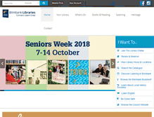 Tablet Screenshot of brimbanklibraries.vic.gov.au