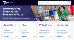 Desktop Screenshot of education.vic.gov.au
