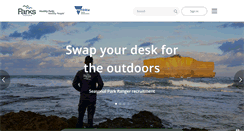 Desktop Screenshot of parkweb.vic.gov.au