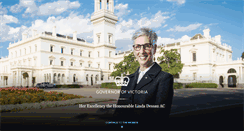 Desktop Screenshot of governor.vic.gov.au