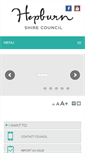 Mobile Screenshot of hepburn.vic.gov.au