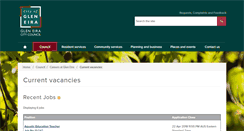 Desktop Screenshot of careers.gleneira.vic.gov.au