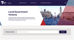 Desktop Screenshot of localgovernment.vic.gov.au