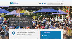 Desktop Screenshot of monash.vic.gov.au