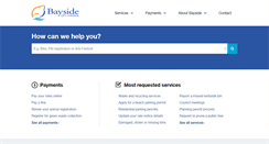 Desktop Screenshot of bayside.vic.gov.au
