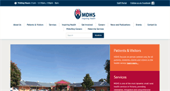 Desktop Screenshot of mdhs.vic.gov.au