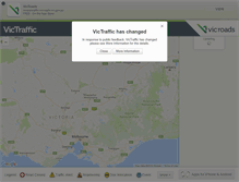 Tablet Screenshot of mobiletraffic.vicroads.vic.gov.au