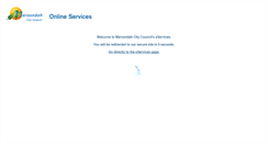 Desktop Screenshot of eservices.maroondah.vic.gov.au