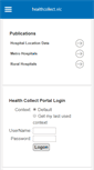 Mobile Screenshot of healthcollect.vic.gov.au