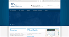Desktop Screenshot of epa.vic.gov.au