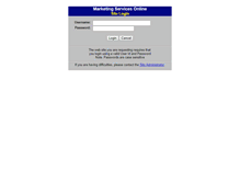 Tablet Screenshot of marketingservices.dtf.vic.gov.au