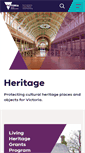 Mobile Screenshot of heritage.vic.gov.au