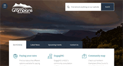 Desktop Screenshot of ngshire.vic.gov.au